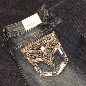 NWOT Vigoss The Dallas Slim Boot Jeans